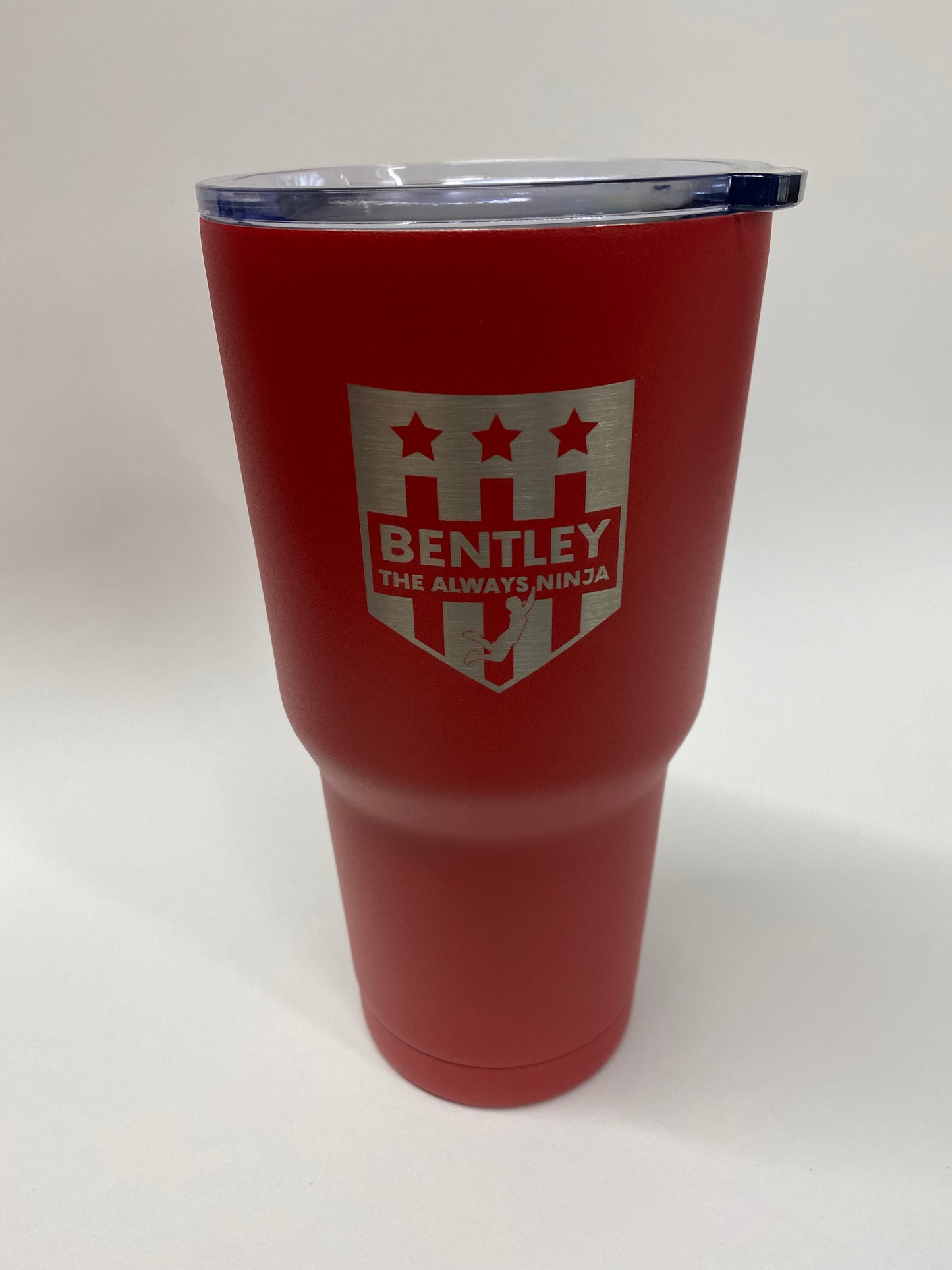 Bentley Alway's Ninja Badge Orange Tumbler
