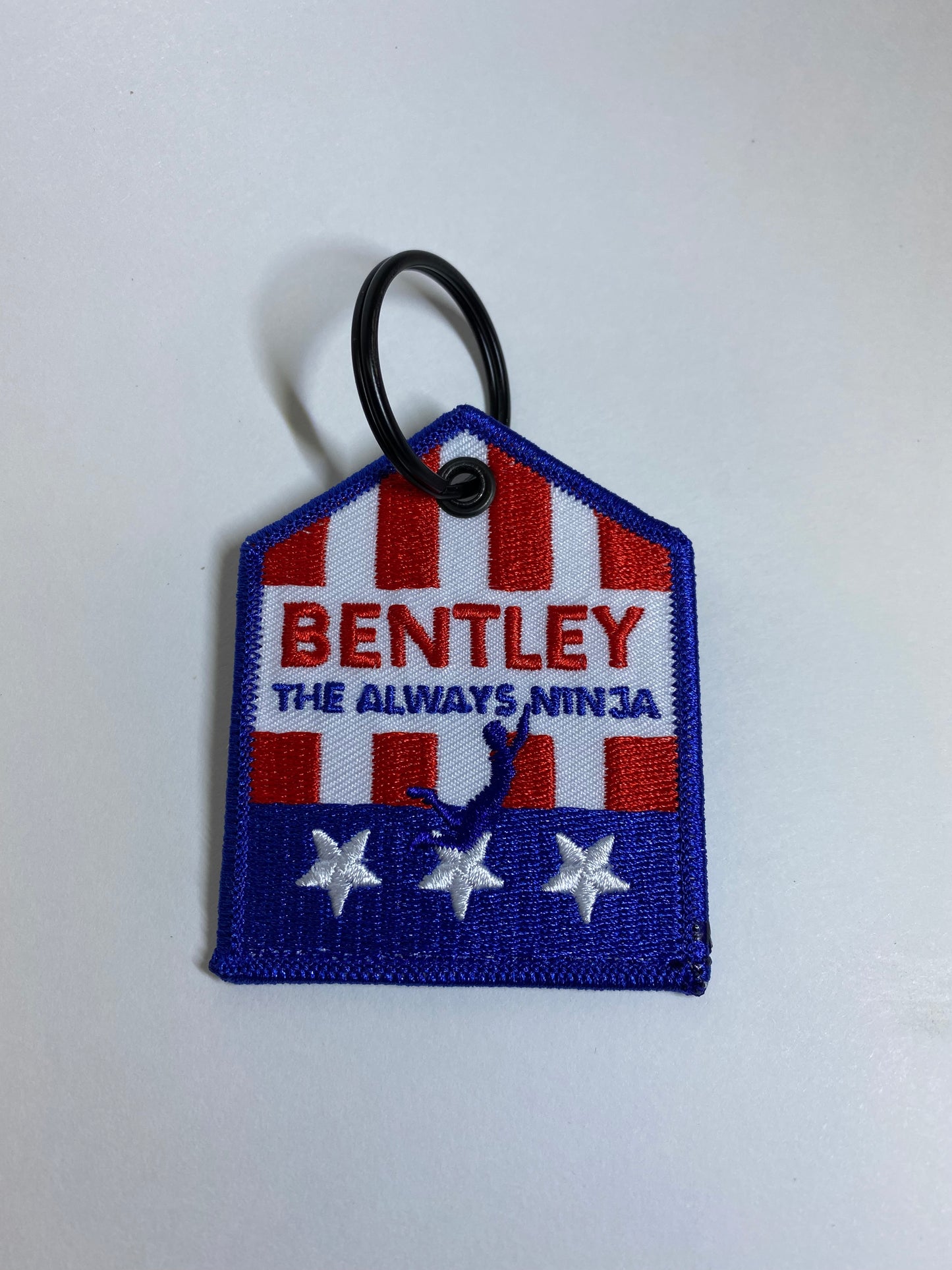 Bentley "The Always Ninja" Luggage Badge Tag